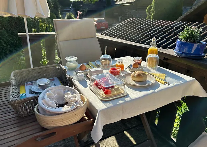 Wohnstudio In Umgebauter Scheune Oda ve Kahvaltı